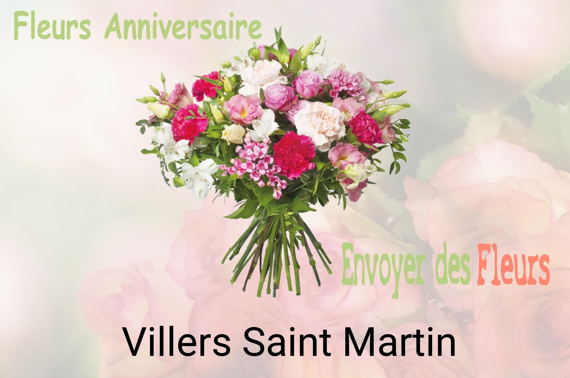 Bouquet de fleurs d’anniversaire livré à Villers-Saint-Martin