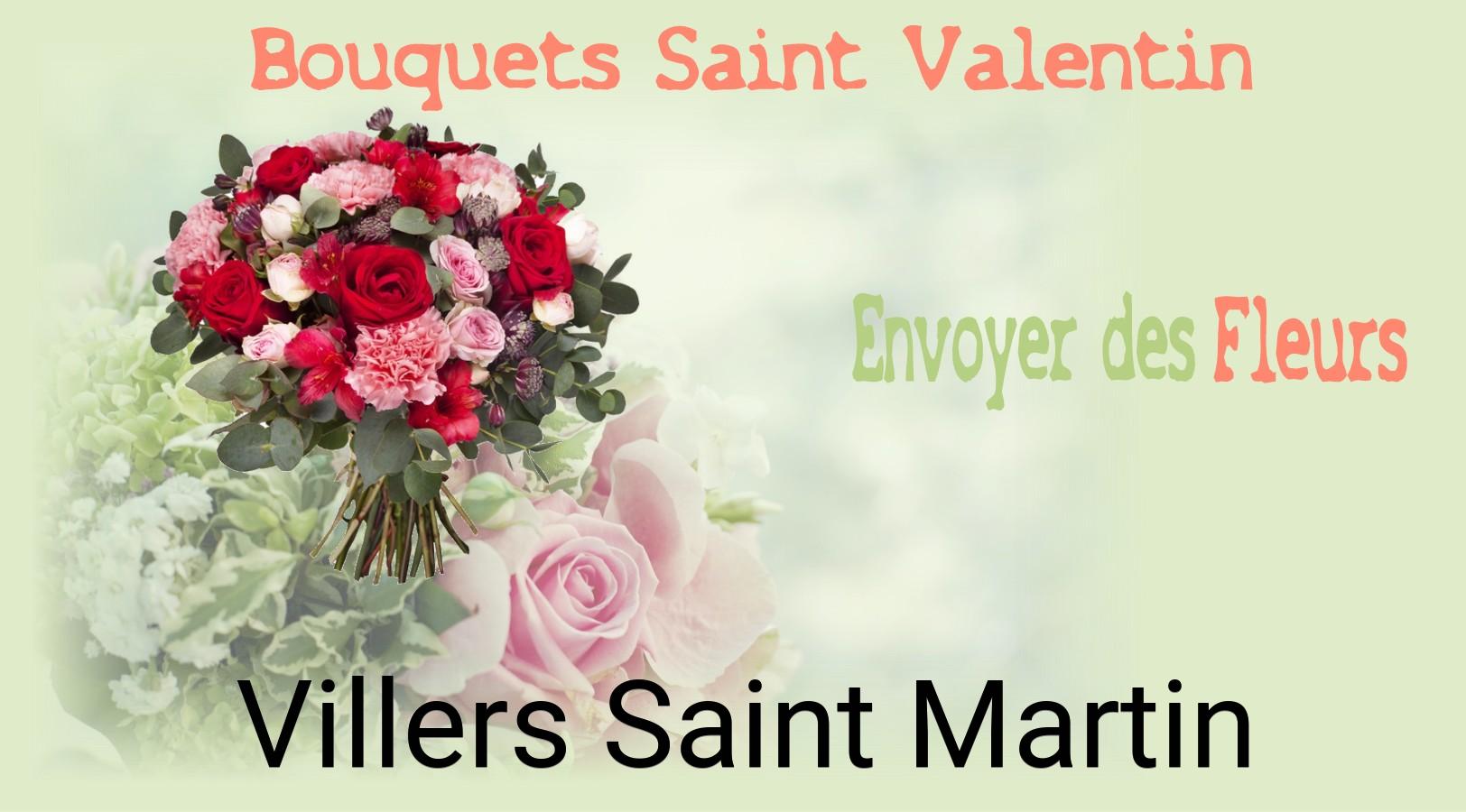 Roses de Saint-Valentin livrées à Villers-Saint-Martin